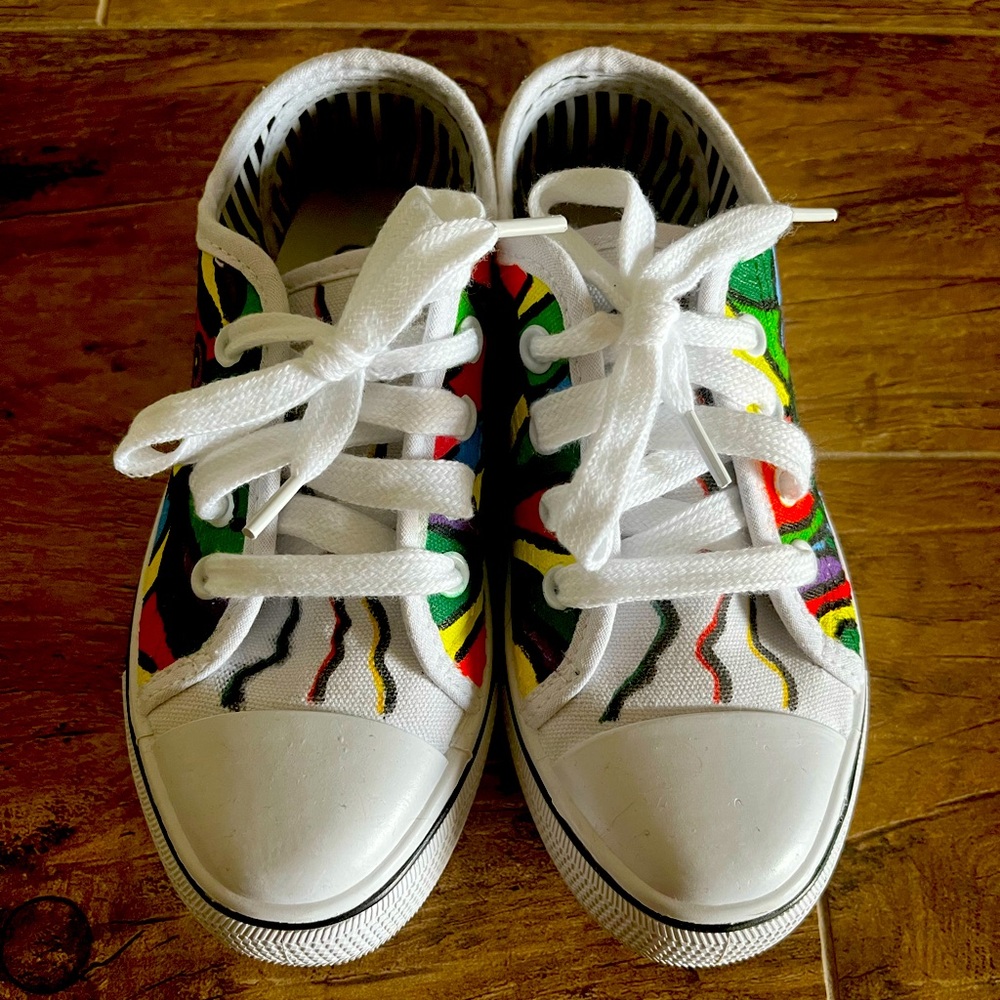 Kids Custom Art Sneakers